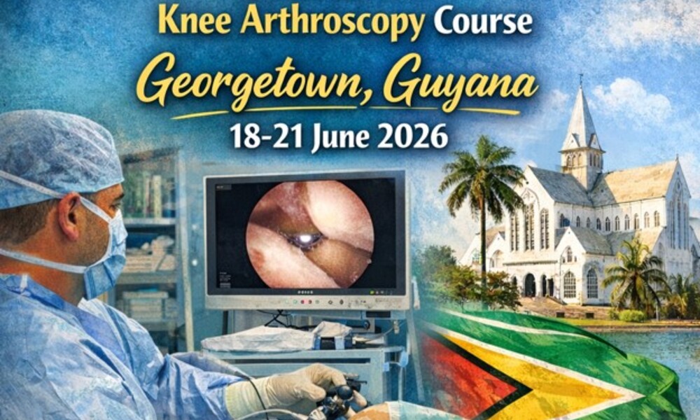 BOSTAA & WOC Knee Arthroscopy Course, Guyana